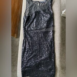 Forever 21 black, sequin mini dress